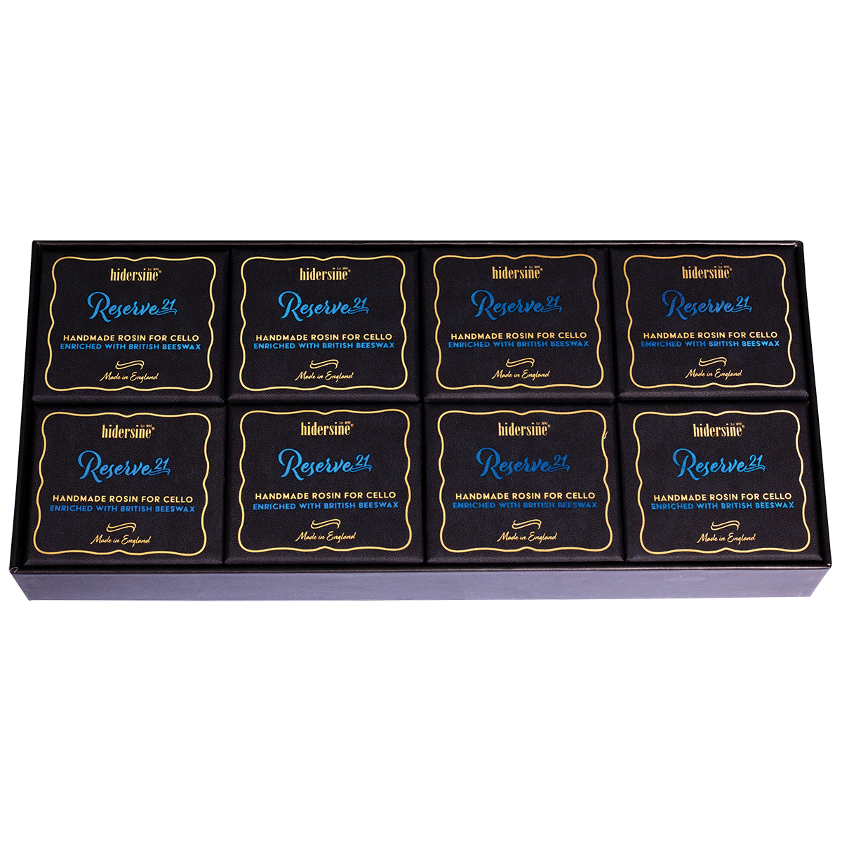Hidersine Reserve21 Dark Cello Rosin 30g with British Beeswax in Velveteen Bag — view 5