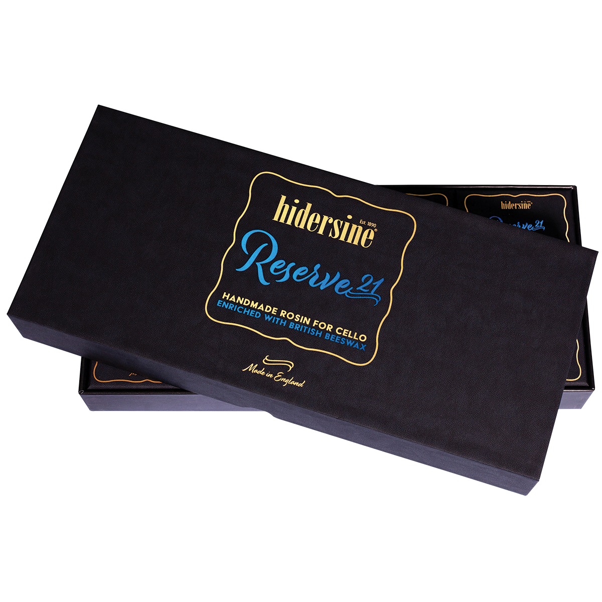 Hidersine Reserve21 Dark Cello Rosin 30g with British Beeswax in Velveteen Bag — view 6