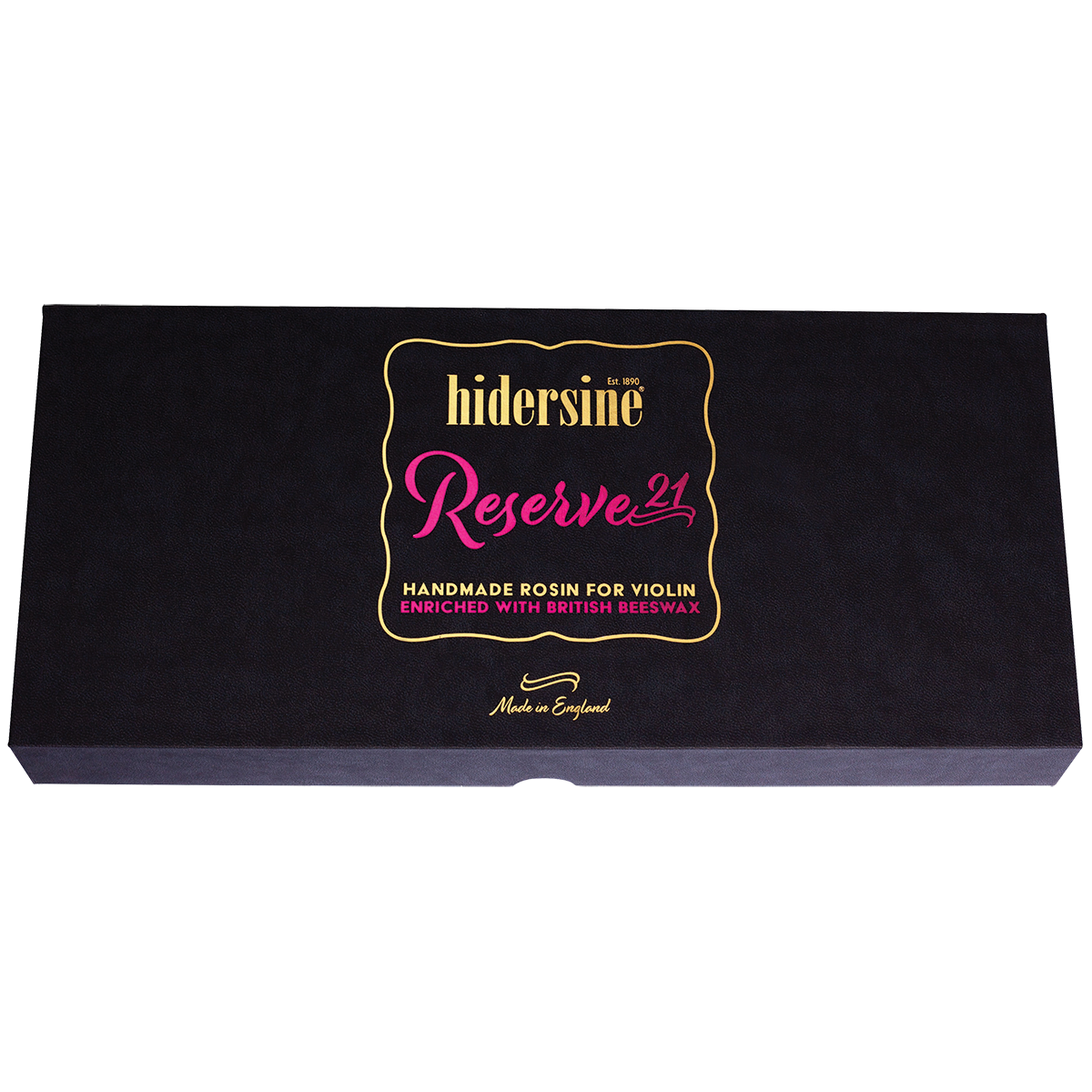 Hidersine Reserve21 Violin Rosin 30g - Medium Hard, Artisanal, Low Dust, High Grip, Includes Drawstring Bag and Microfibre Cloth — view 4
