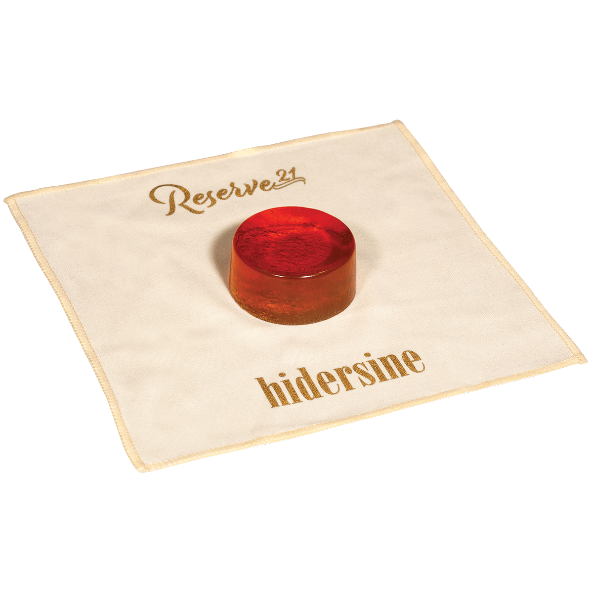 Hidersine Reserve21 Violin Rosin 30g - Medium Hard, Artisanal, Low Dust, High Grip, Includes Drawstring Bag and Microfibre Cloth — view 2