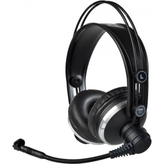 AKG HSC171 H/set + Condenser Mic - Cable Req