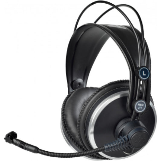 AKG HSC271 H/set + Condenser Mic - Cable Req