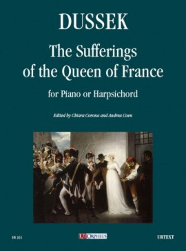 Dussek - The Sufferings Of The Queen Of France For Piano Softcover Book (Piano)