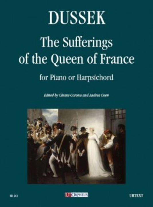 Dussek - The Sufferings Of The Queen Of France For Piano Softcover Book (Piano)