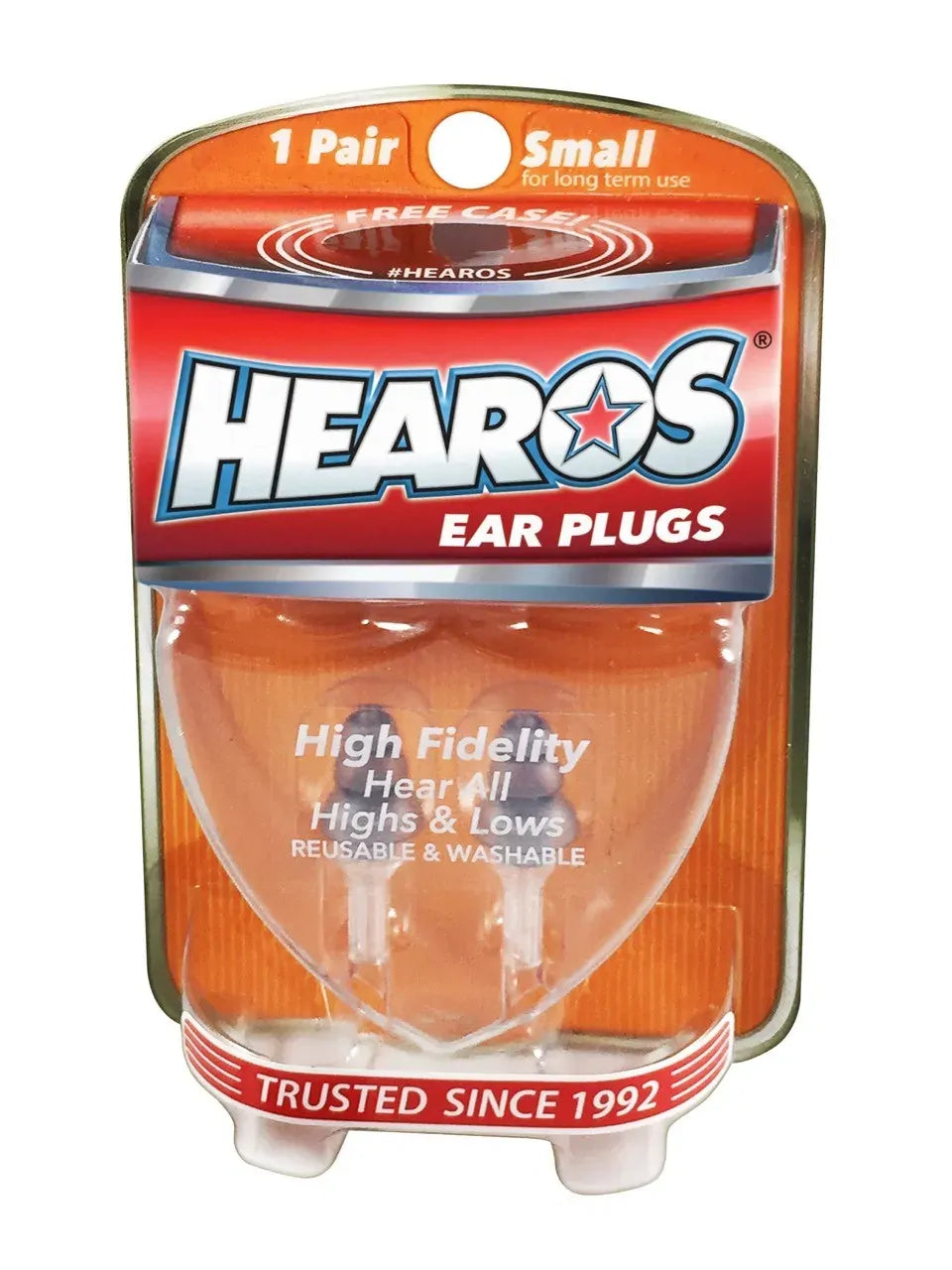 Heos HS311 Hi Fidelity Ear Plugs - Small Size Noise Reduction