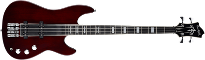 Hagstrom Super Swede Bass IV String Electric Bass Natural Mahogany