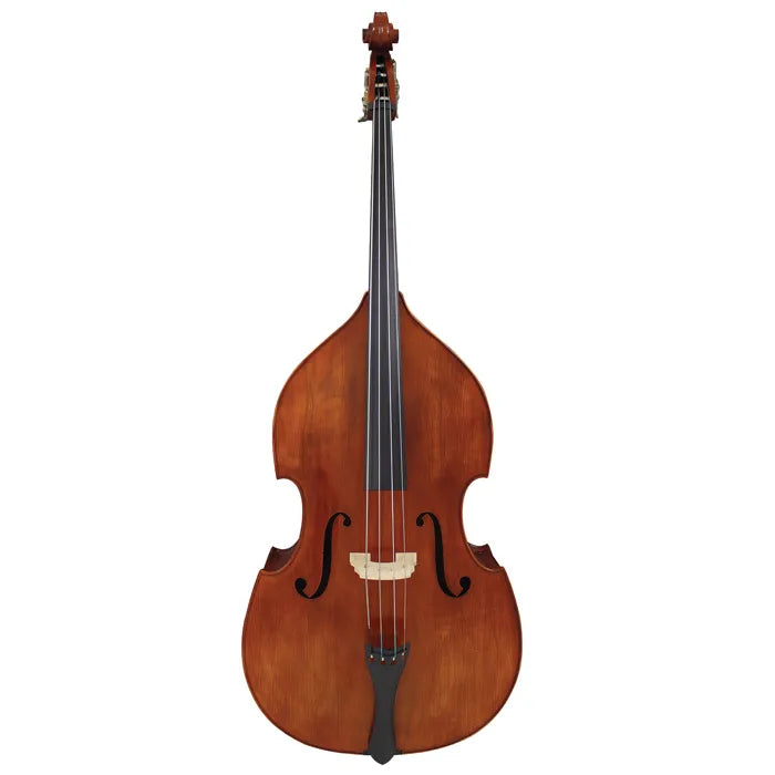 Hidersine Studenti 3/4 Double Bass Outfit with Bow and Gigbag Case — view 2
