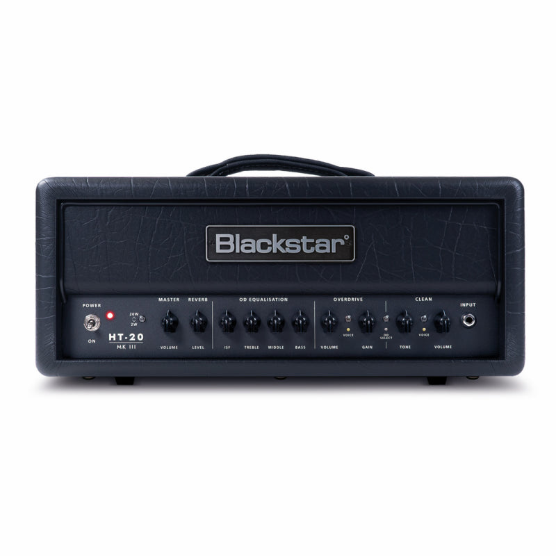 Blackstar HT-20RH-MKIII 20W Valve Head with Reverb, USB, and CabRig Speaker Simulator