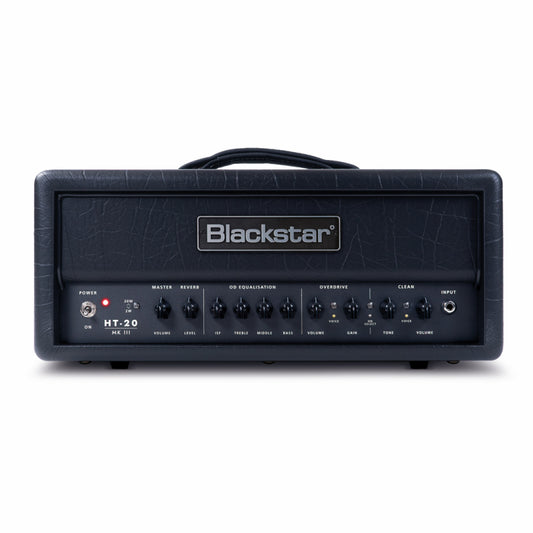 Blackstar HT-20RH-MKIII 20W Valve Head with Reverb, USB, and CabRig Speaker Simulator