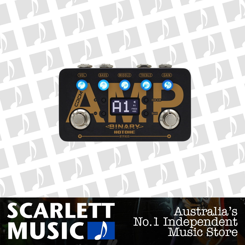 Hotone Binary Amp Simulator Effect Pedal — view 2