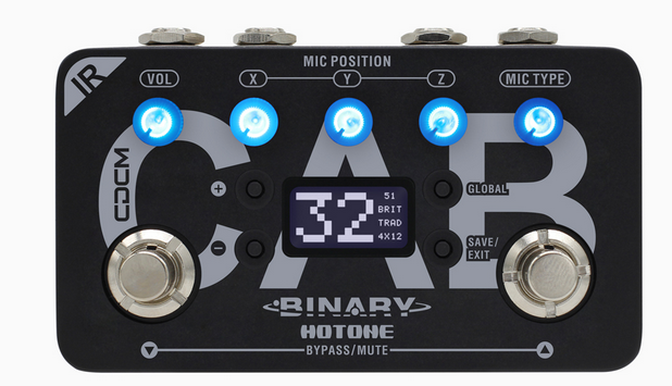 Hotone Binary Cab Simulator Effect Pedal