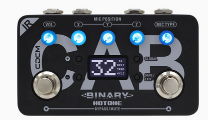 Hotone Binary Cab Simulator Effect Pedal