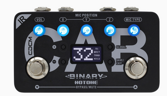 Hotone Binary Cab Simulator Effect Pedal