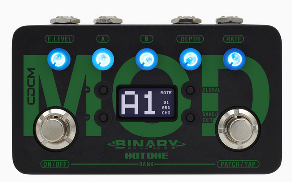 Hotone Binary Modulation Multi Effect Pedal