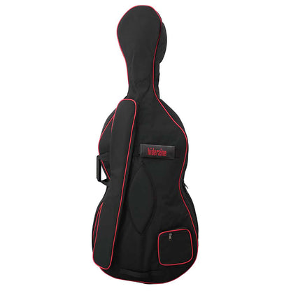 Hidersine Vivente 4/4 Cello Outfit with Setup [HVV-CL44U] - Solid Spruce Top, Maple Ribs, Ebony Fingerboard, Padded Gigbag, Bulletwood Bow, Hidersine  — view 4