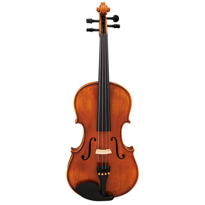 Hidersine Vivente 12" Viola Student Outfit with Case, Bow, Rosin - Solid Spruce Top, Ebony Fingerboard, Maple Back & Ribs — view 2