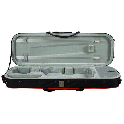 Hidersine Vivente 12" Viola Student Outfit with Case, Bow, Rosin - Solid Spruce Top, Ebony Fingerboard, Maple Back & Ribs — view 4