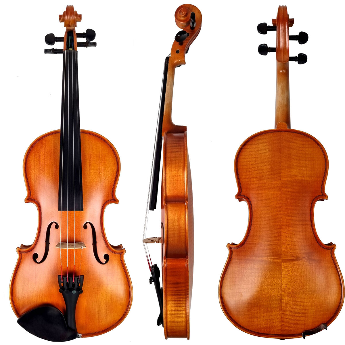 Hidersine HW3180A-P Vivente Academy 'Finetune' 4/4 Violin Student Outfit with Wittner Pegs & Thomastik Alphayue Strings