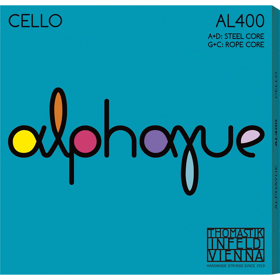 Hidersine HW3182AG-P Vivente Academy 4/4 Cello Outfit with Wittner Finetune Pegs & Thomastik Alphayue Strings — view 4
