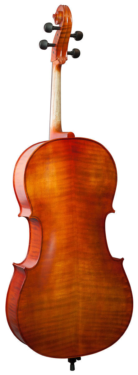 Hidersine HW3182AG Vivente Academy Cello Outfit 4/4 with Wittner Finetune Pegs — view 6