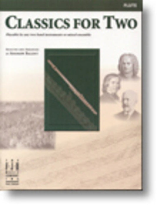 Classics For Two Arr Balent Flute (Softcover Book)