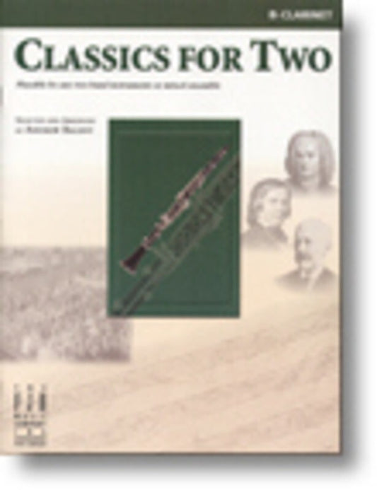 Classics For Two Arr Balent Clarinet (Softcover Book)