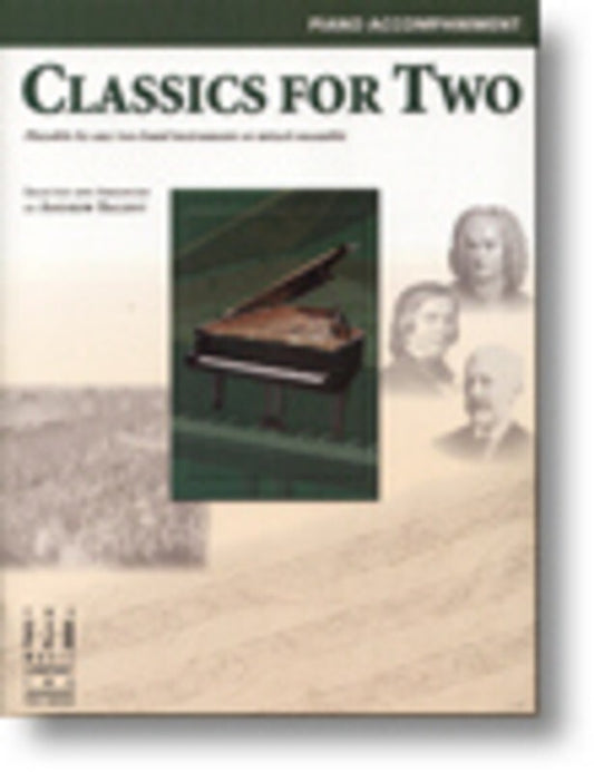 Classics For Two Arr Balent Piano Accomp (Softcover Book)