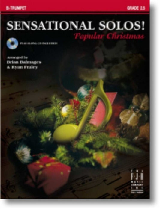 Sensational Solos Popular Christmas T Sax Softcover Book/CD