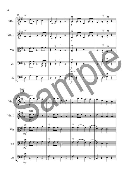 Cabin Creek for String Orchestra Grade 1.5 SC/PTS by Karen Kyriakou — view 4