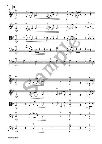 El Mercado (The Marketplace) String Orchestra Score & Parts Grade 2.5 — view 5
