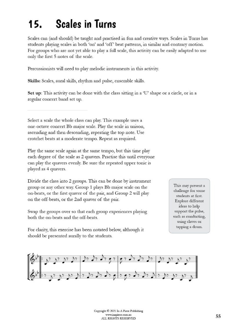 Band Together: 20 Flexible Activities for String Teachers by Karen Kyriakou — view 2