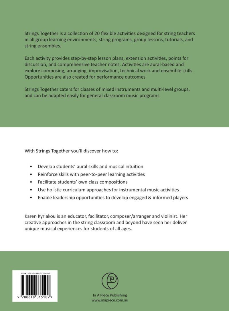Strings Together: 20 Flexible Activities for String Teachers — view 2