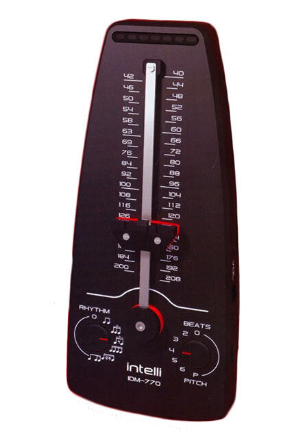 Intelli IDM770 Digital Metronome with Pitch Generator and Rhythm Patterns