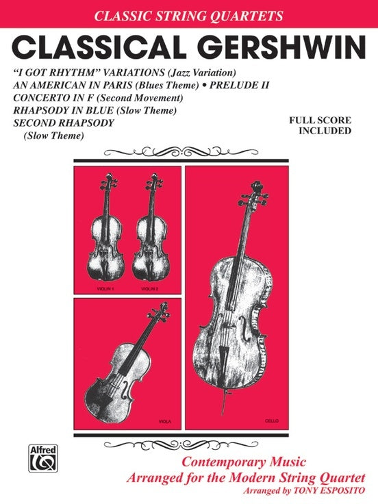 Classical Gershwin For String Quartet
