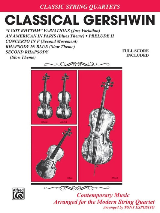 Classical Gershwin For String Quartet
