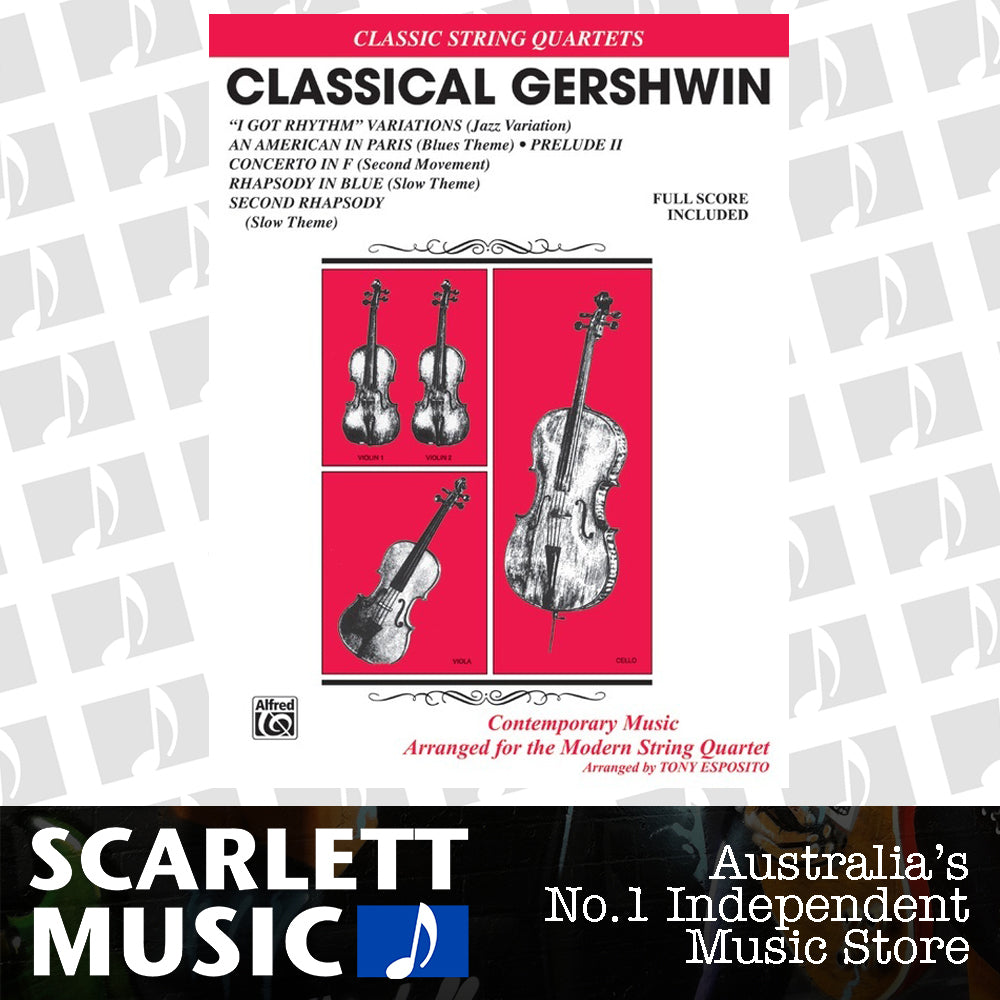 Classical Gershwin For String Quartet — view 2