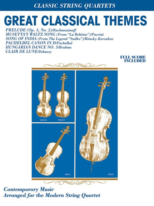 Great Classical Themes For String Quartet