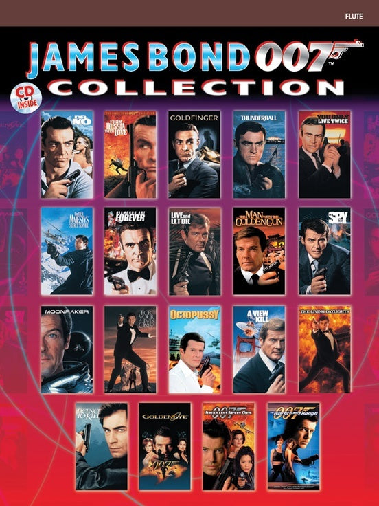 James Bond 007 Collection Flute Book/CD