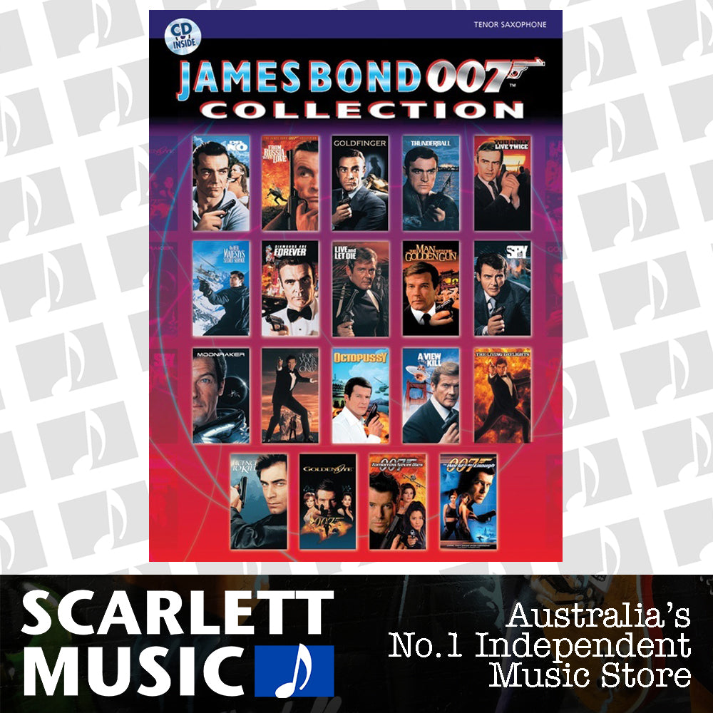James Bond 007 Collection Tenor Sax Book/CD — view 2