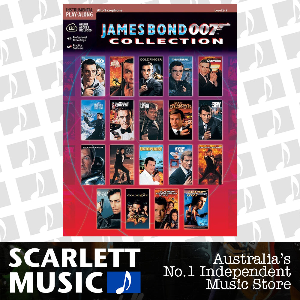 James Bond 007 Collection Alto Sax Book/CD — view 2