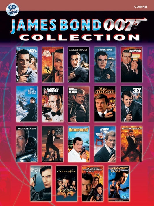 James Bond 007 Collection Clarinet Book/CD