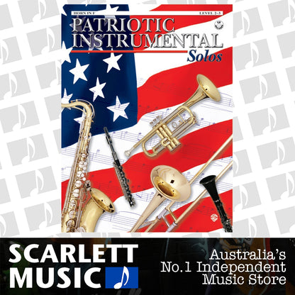 Patriotic Instrumental Solos Concert Band Gr 1-2 Horn In F — view 2