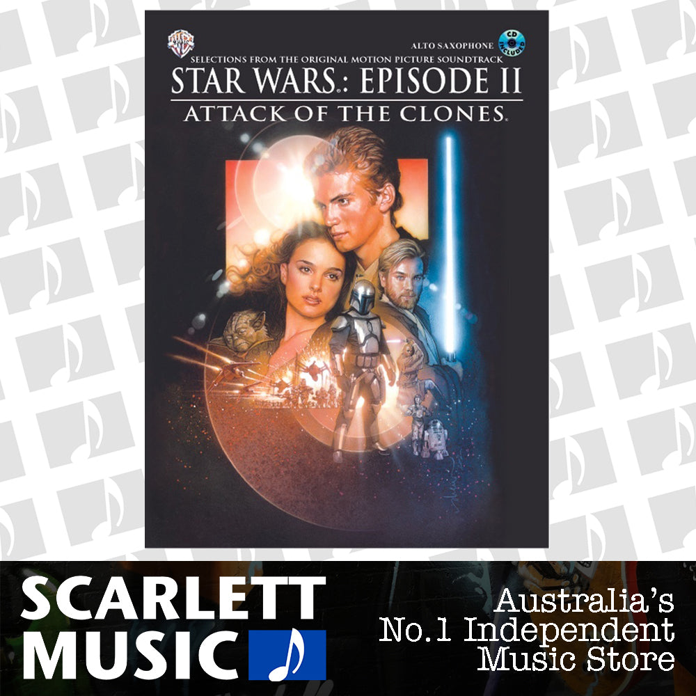 Star Wars Episode 2 Attack of the Clones Alto Saxophone Sheet Music — view 2