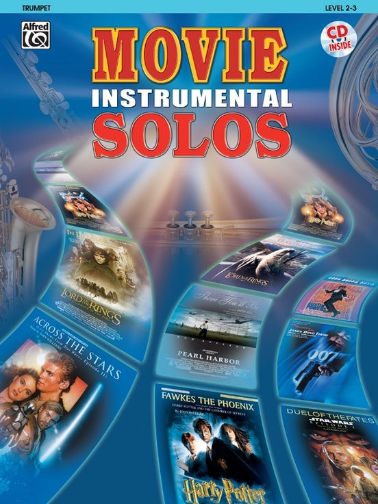 Movie Inst Solos Trumpet Book/CD