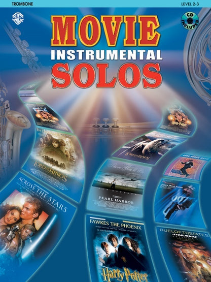 Movie Inst Solos Trombone Book/CD