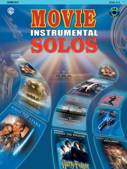 Movie Inst Solos Horn Book/CD