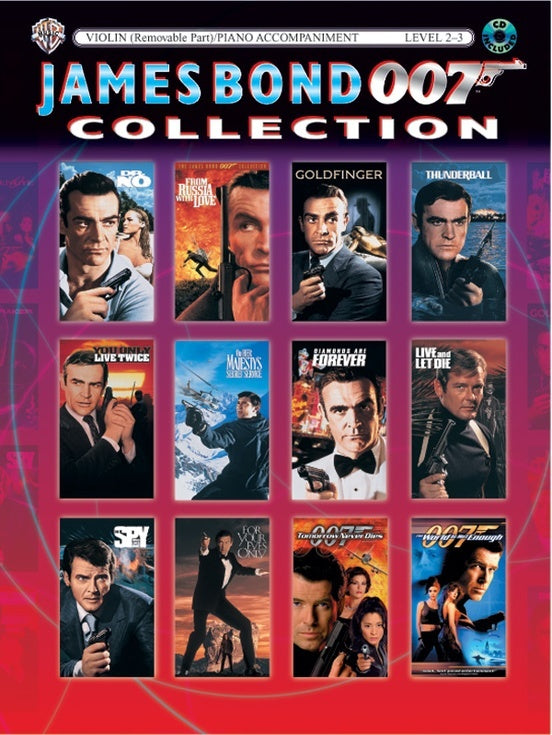 James Bond 007 Collection Violin Book/CD