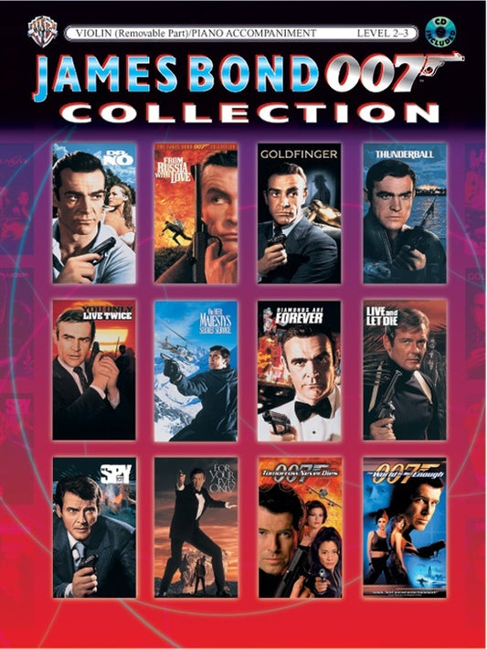 James Bond 007 Collection Violin Book/CD