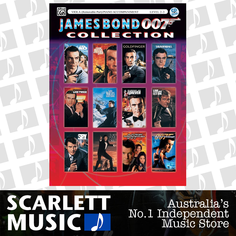 James Bond 007 Collection Viola Book/CD — view 2