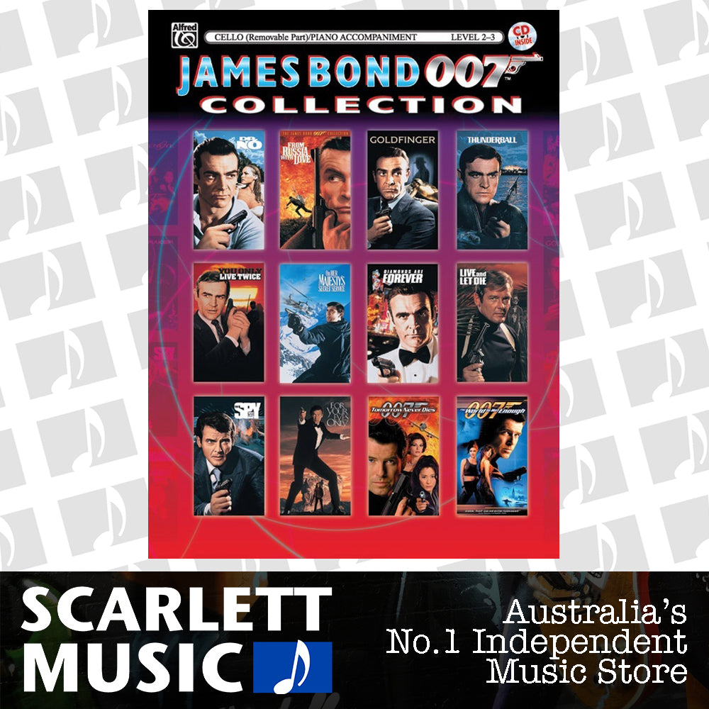 James Bond 007 Collection Cello Book/CD — view 2